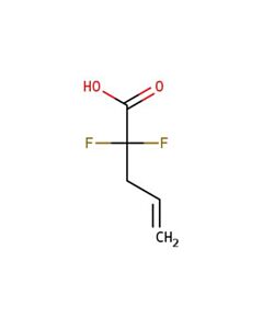 Astatech 2,2-DIFLUOROPENT-4-ENOIC ACID; 1G; Purity 95%; MDL-MFCD09800642